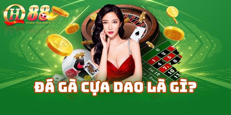 Đá gà cựa dao là gì? Tìm hiểu hình thức cá cược cực hot tại QH88